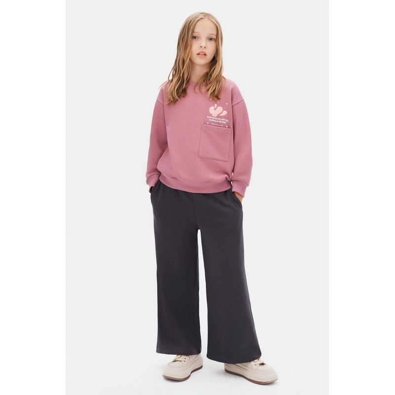 Nk Kids Kız Çocuk Sweatshirt 39322 (39322) Lila
