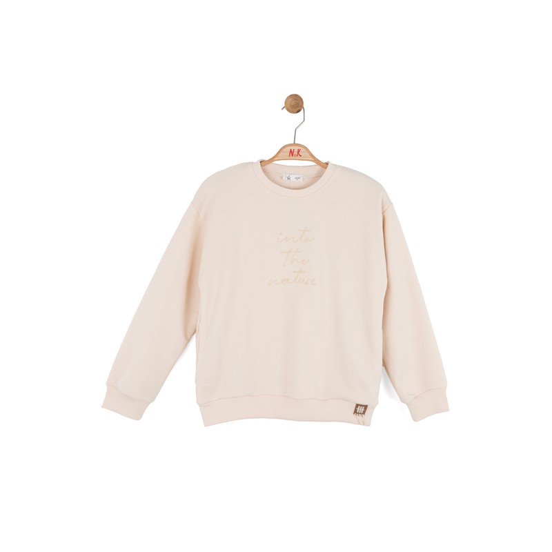 Nk Kids Kız Çocuk Sweatshirt 39325 (39325) Krem