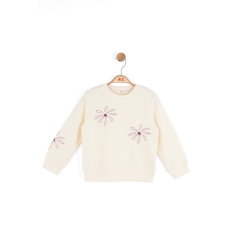Nk Kids Kız Çocuk Sweatshirt 39510 (39510) Krem