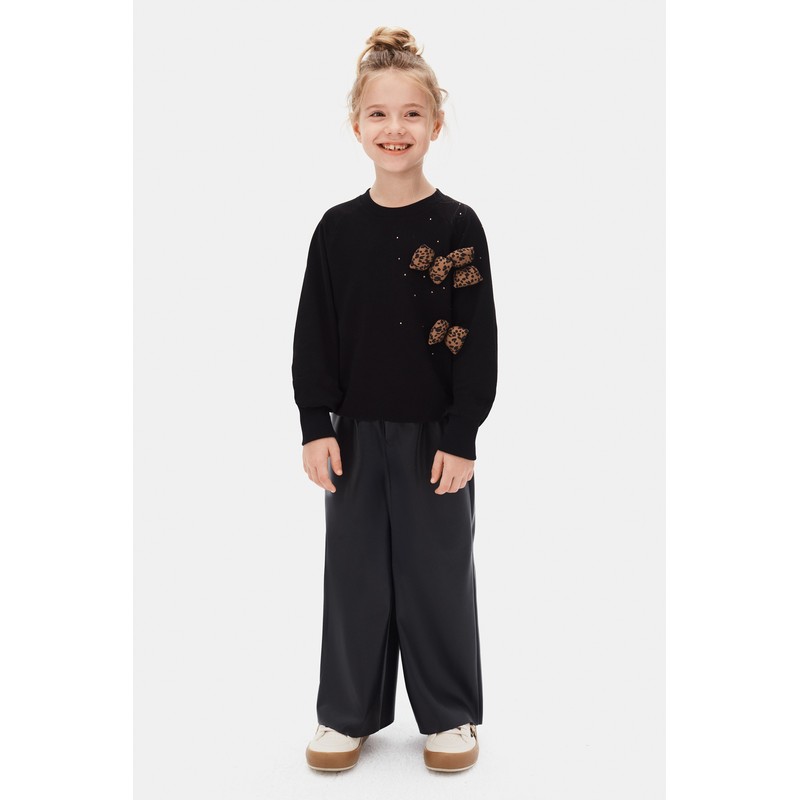 Nk Kids Kız Çocuk Sweatshirt 39514 (39514) Siyah