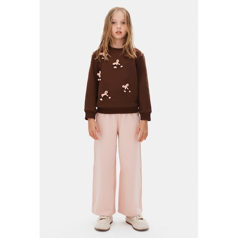 Nk Kids Kız Çocuk Sweatshirt 39518 (39518) Kahverengi