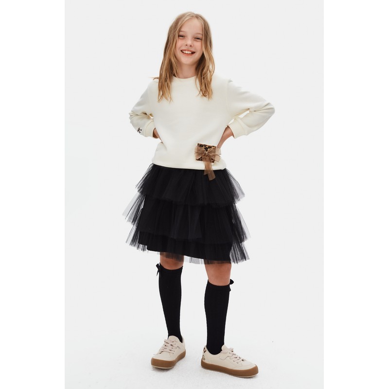 Nk Kids Kız Çocuk Sweatshirt 39524 (39524) Krem