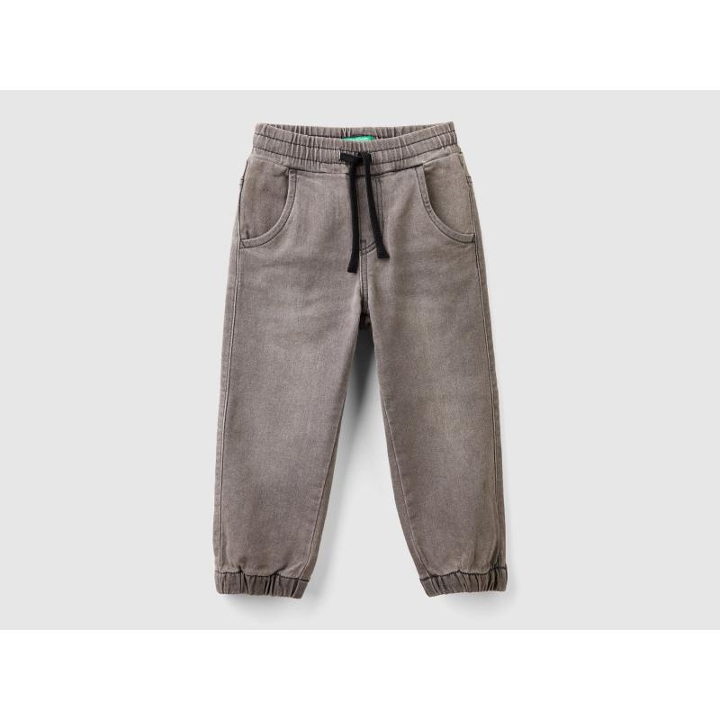 Benetton Erkek Bebek Jean Pantolon 44LGGF01V-24K (44LGGF01V-24K) Antrasit