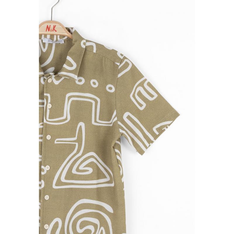 Nk Kids Turtle Erkek Çocuk Gömlek 48365 (48365) Nk Kids Turtle Erkek Çocuk Gömlek 48365 (48365)