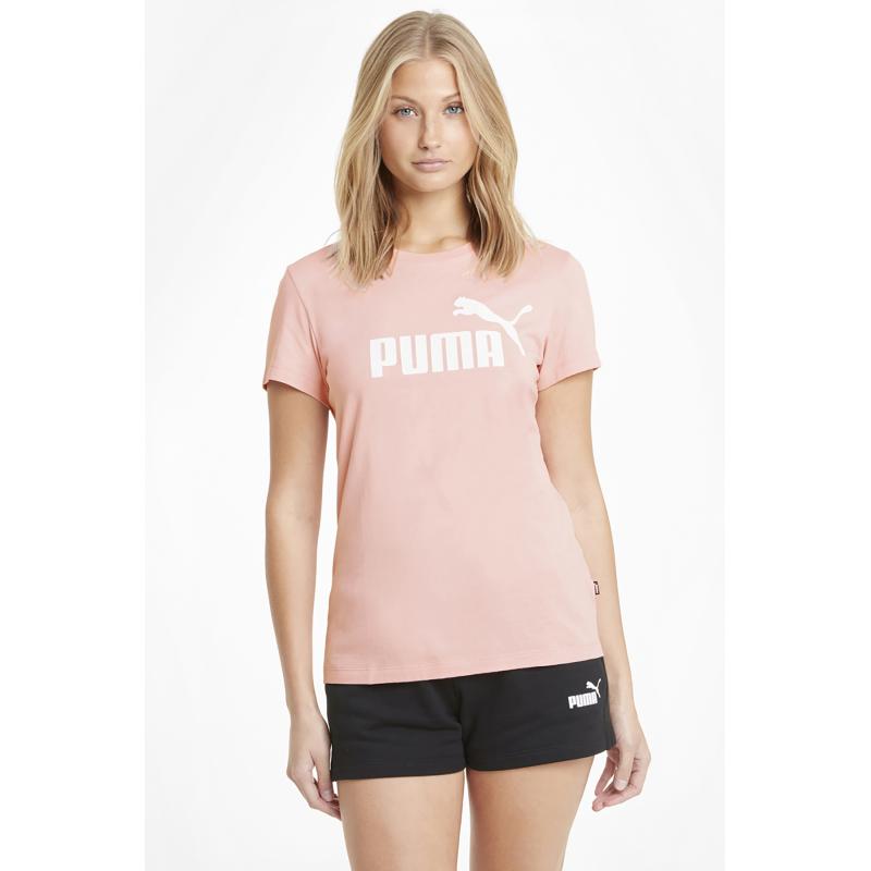  Puma Ess Logo Tee Kadın T-shirt (58677480)