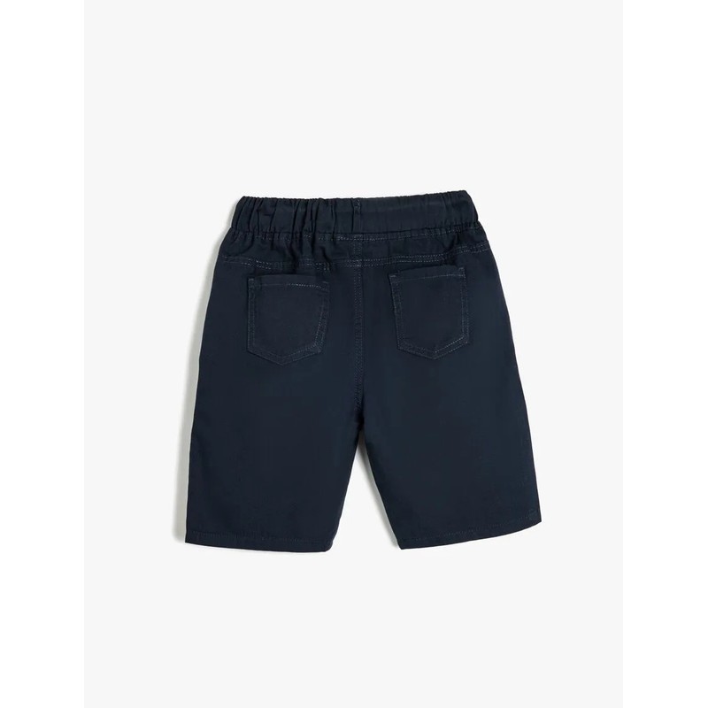 Koton Beli Bağlamalı Cep Detaylı Pamuklu Erkek Çocuk Basic Şort 5SKB40030TW (5SKB40030TW) Koton Beli Bağlamalı Cep Detaylı Pamuklu Erkek Çocuk Basic Şort 5SKB40030TW (5SKB40030TW)