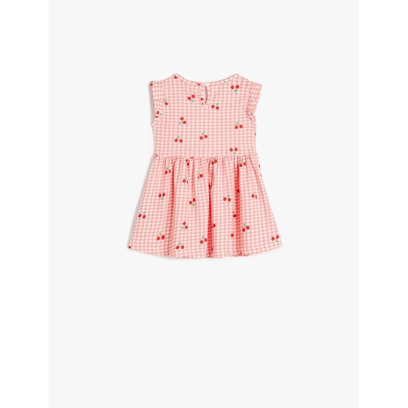 Koton Fırfır Detaylı Kiraz Desenli Bisiklet Yaka A Kesim Kız Bebek Elbise 5SMG80015AK (5SMG80015AK) Koton Fırfır Detaylı Kiraz Desenli Bisiklet Yaka A Kesim Kız Bebek Elbise 5SMG80015AK (5SMG80015AK)