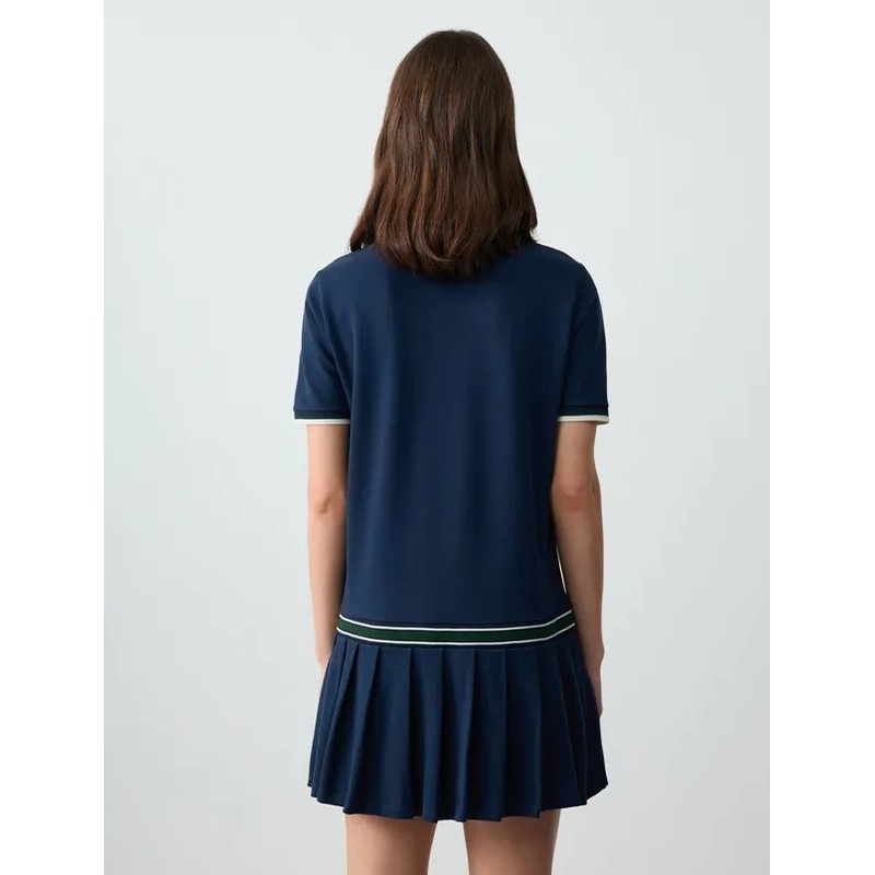 Jimmy Key Polo Yaka Piliseli Örme Kadın Mini Elbise 5SW062819 (5SW062819) Jimmy Key Polo Yaka Piliseli Örme Kadın Mini Elbise 5SW062819 (5SW062819)