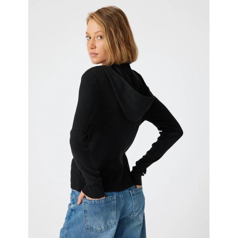 Koton Yuvarlak Yaka Fitilli Kadın Fermuarlı Triko Hırka 5WAK90239HT (5WAK90239HT) Koton Yuvarlak Yaka Fitilli Kadın Fermuarlı Triko Hırka 5WAK90239HT (5WAK90239HT)