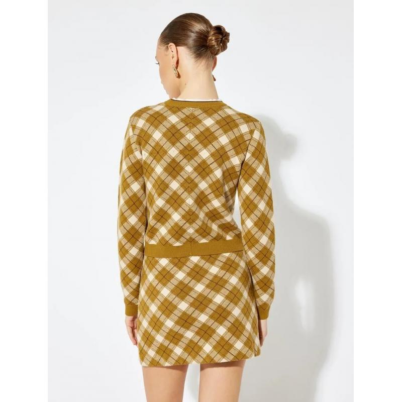 Koton X Sima Tarkan - Baklava Desenli Triko Kadın Kazak (5WAK90553HT) Koton X Sima Tarkan - Baklava Desenli Triko Kadın Kazak (5WAK90553HT)