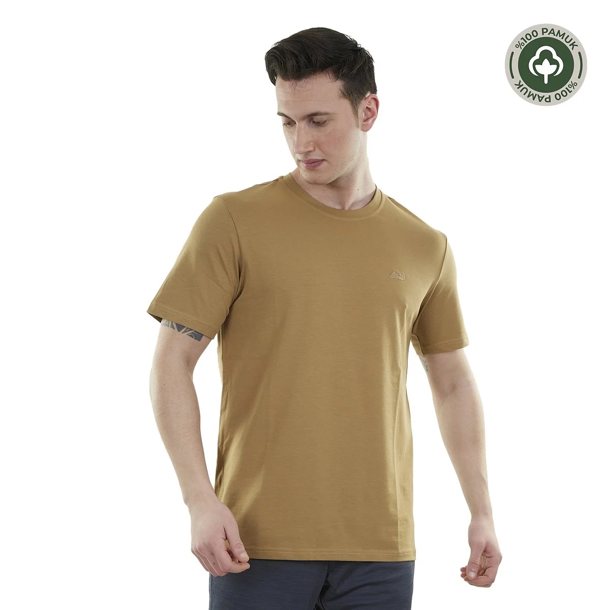 Alpinist Lucid Erkek T-shirt (600616) Camel