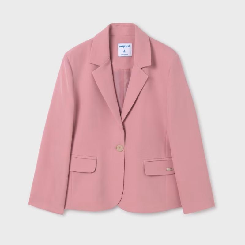 Mayoral Kız Çocuk Blazer Ceket 6458 (6458) Pembe