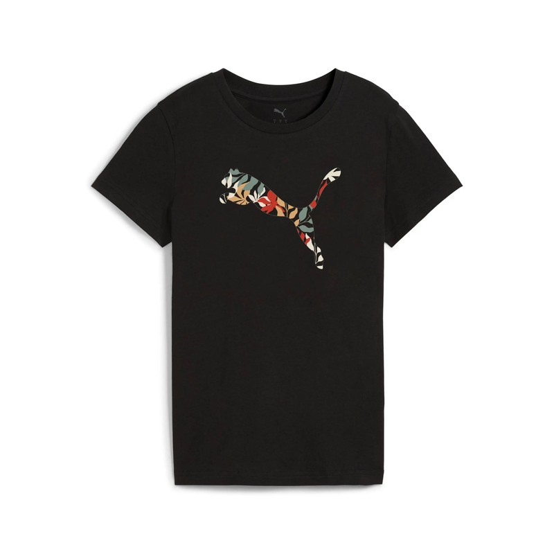 Puma Graphics Floral Cat Logo Tee Kadın T-shirt 68508101 (68508101) Puma Graphics Floral Cat Logo Tee Kadın T-shirt 68508101 (68508101)