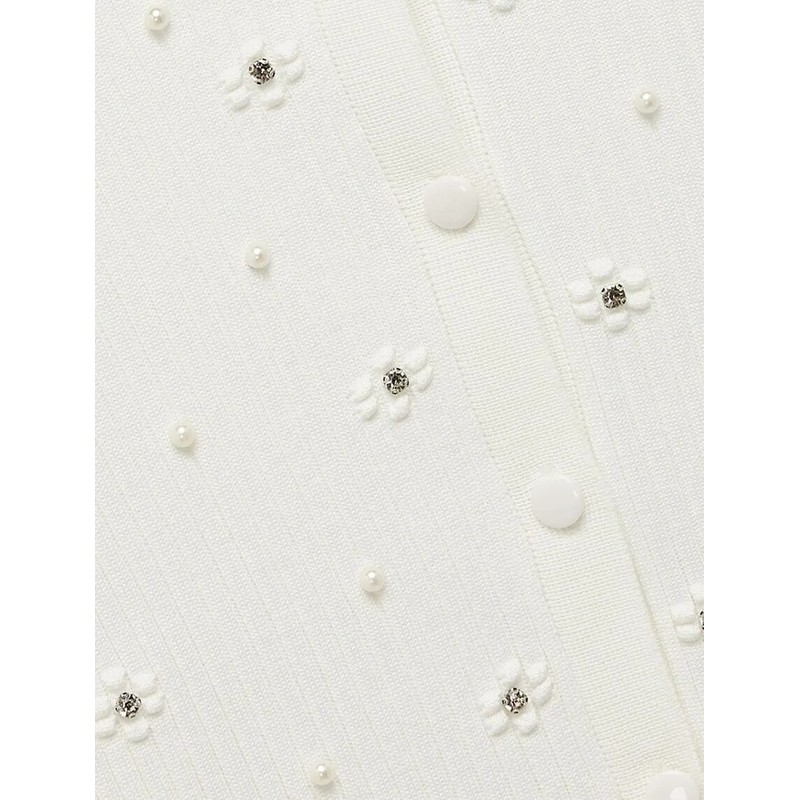 Koton Düğmeli Bisiklet Yaka Taşlı Kadın Triko Hırka 6WAK90305HT (6WAK90305HT) Koton Düğmeli Bisiklet Yaka Taşlı Kadın Triko Hırka 6WAK90305HT (6WAK90305HT)