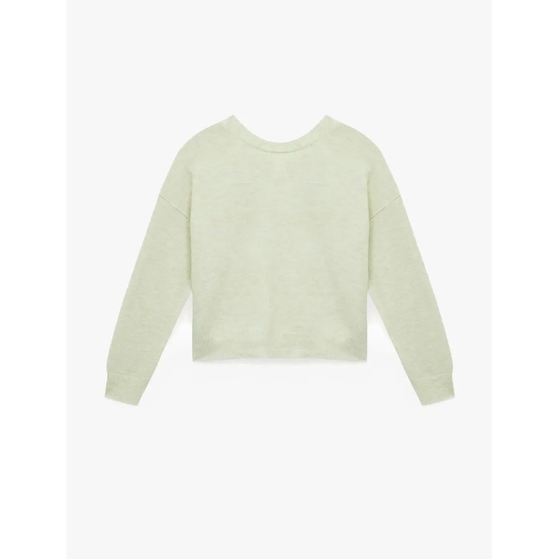 Koton Arkası Fiyonk Detaylı Kadın Triko Kazak 6WAL90012HT (6WAL90012HT) Koton Arkası Fiyonk Detaylı Kadın Triko Kazak 6WAL90012HT (6WAL90012HT)