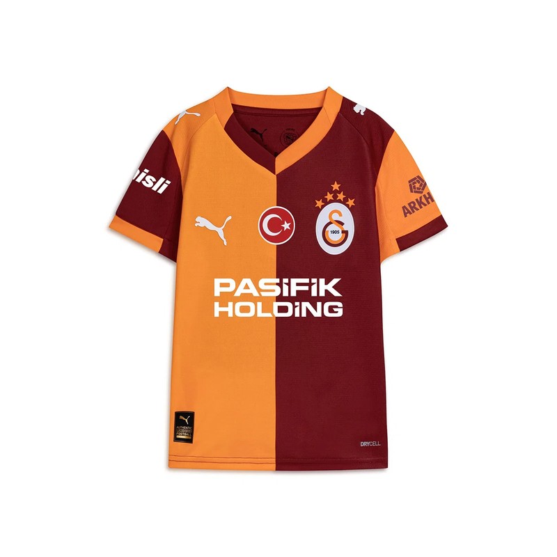 Puma Galatasaray 2025/2026 Unisex Çocuk İç Saha Parçalı Forma 77981801 (77981801) Kırmızı