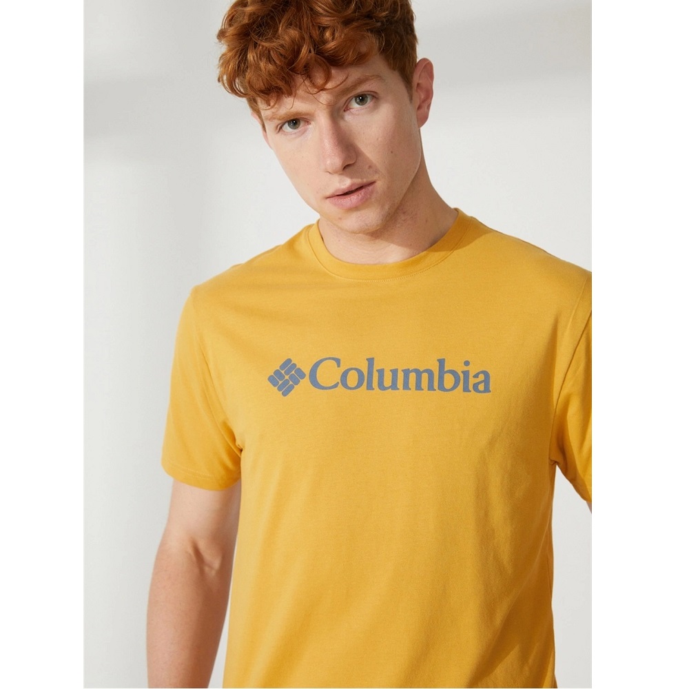  Columbia Csc M Basc Bg Logo Brushed Erkek T-shirt (9110141718)