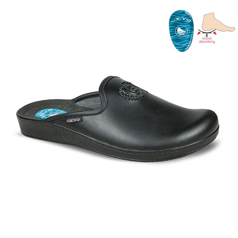 Ceyo Erkek Terlik 9933-7 (9933-7) Siyah