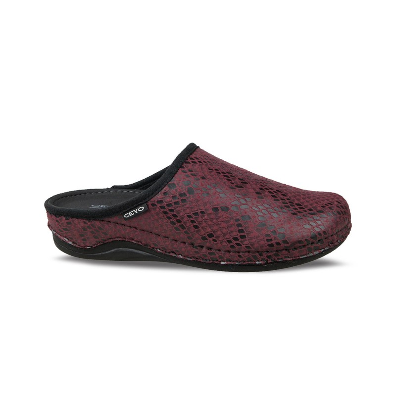 Ceyo Kadın Terlik 9946-33 (9946-33) Bordo