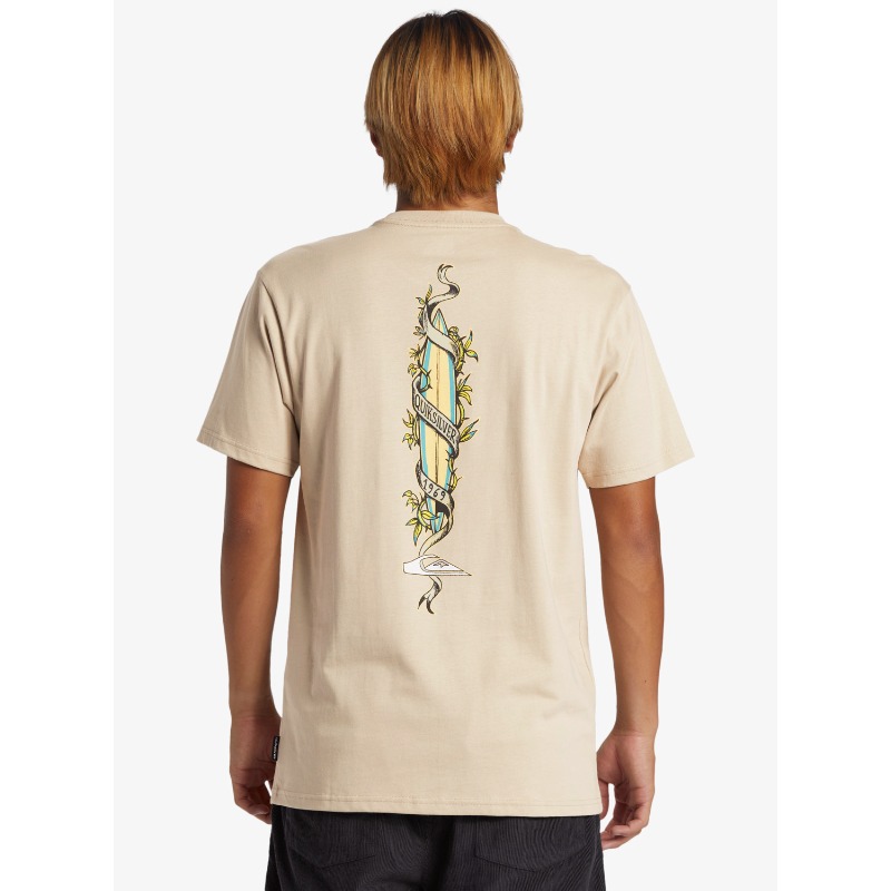 Quiksilver Step Up Erkek T-shirt (AQYZT09563) Quiksilver Step Up Erkek T-shirt (AQYZT09563)