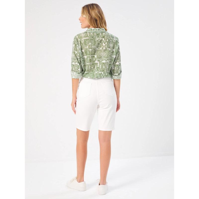 Faik Sönmez Normal Bel Slim Fit Kadın Şort B00061-2 (B00061-2) Faik Sönmez Normal Bel Slim Fit Kadın Şort B00061-2 (B00061-2)