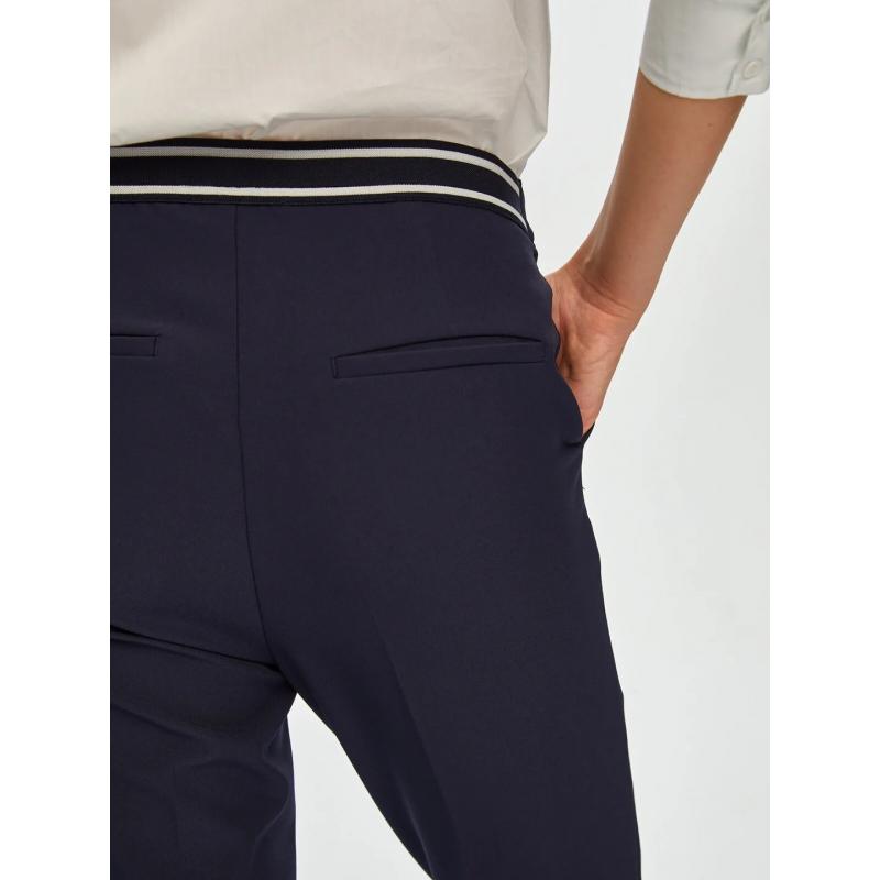 Faik Sönmez Arka Kemeri Lastikli Slim Fit Kadın Pantolon 00088 (B00088) Faik Sönmez Arka Kemeri Lastikli Slim Fit Kadın Pantolon 00088 (B00088)