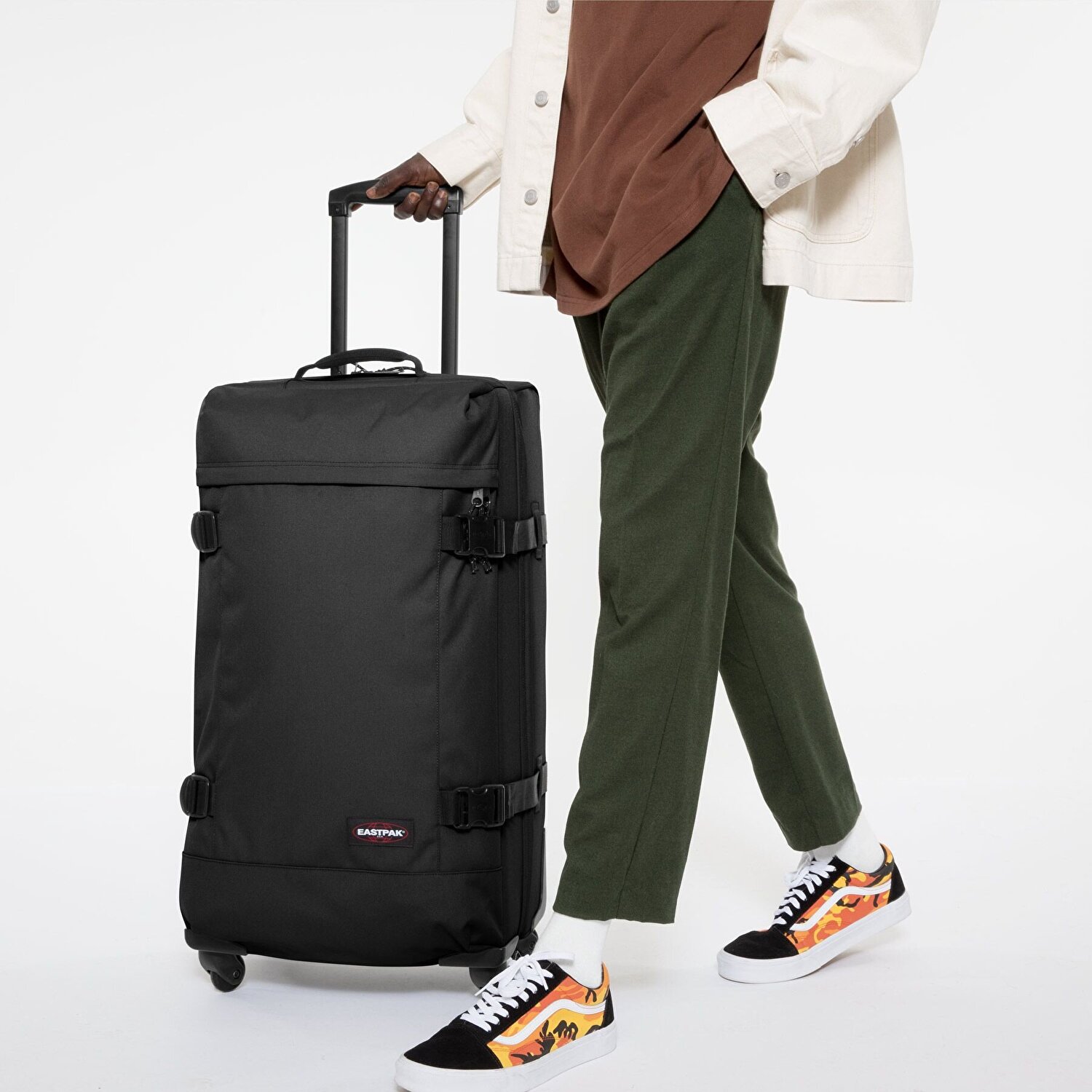 Eastpak Trans4 L Valiz (EK00082L0081) Siyah