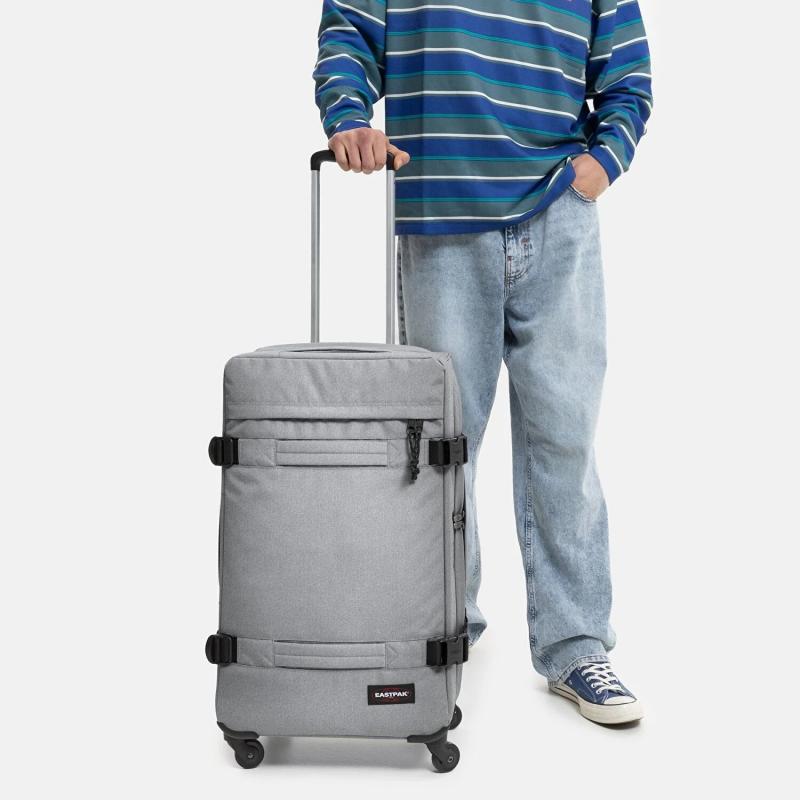 Eastpak Transit'R 4 M Valiz (EK0A5BFJ3631) Açık Gri