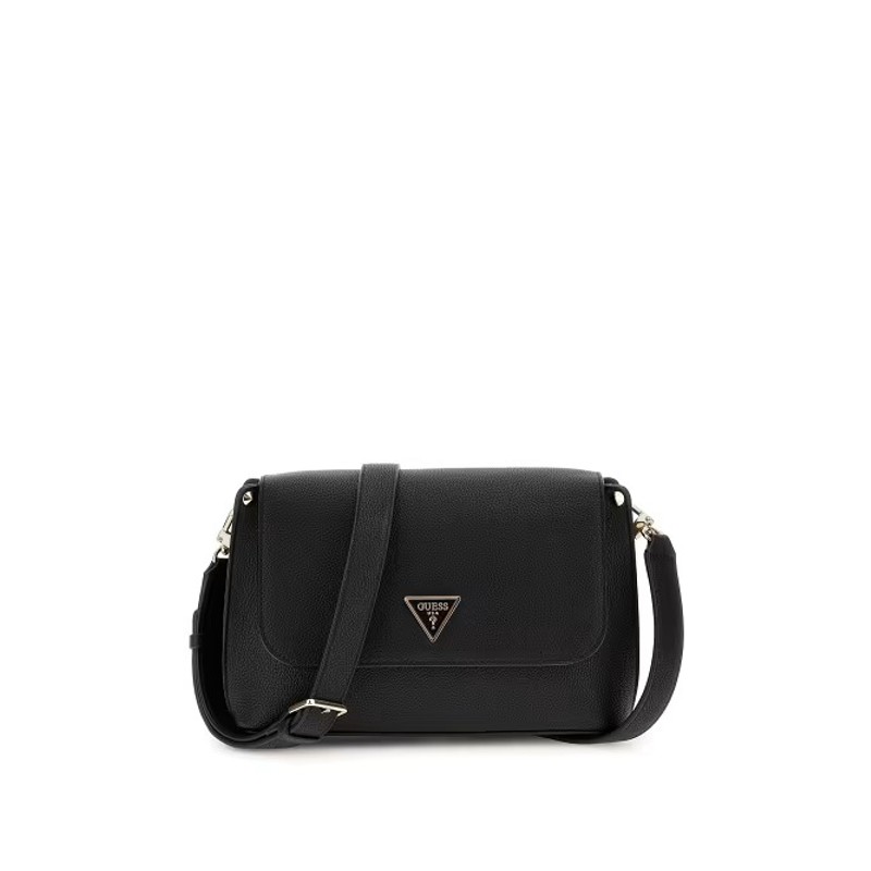 Guess Meridian II Kadın Kapaklı Çapraz Çanta HWBG6974200 (HWBG6974200) Siyah