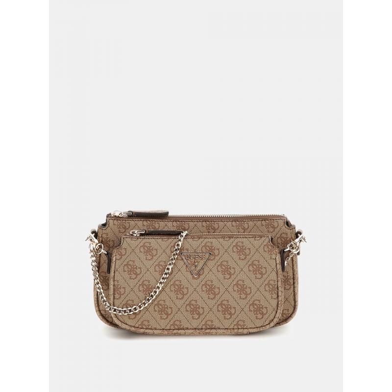 Guess 4G Logolu Noelle Mini Kadın Çapraz Çanta HWBG7879710 (HWBG7879710) Kahve