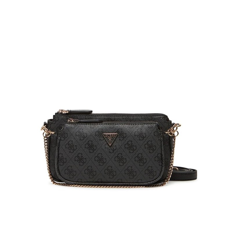 Guess Noelle 4G Logolu Kadın Mini Çapraz Çanta HWBG9672710 (HWBG9672710) Siyah