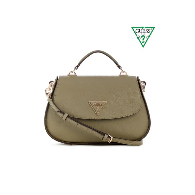 Guess Eco Jazlynn Kadın Omuz Çantası HWEZG952320 (HWEZG952320) Yeşil