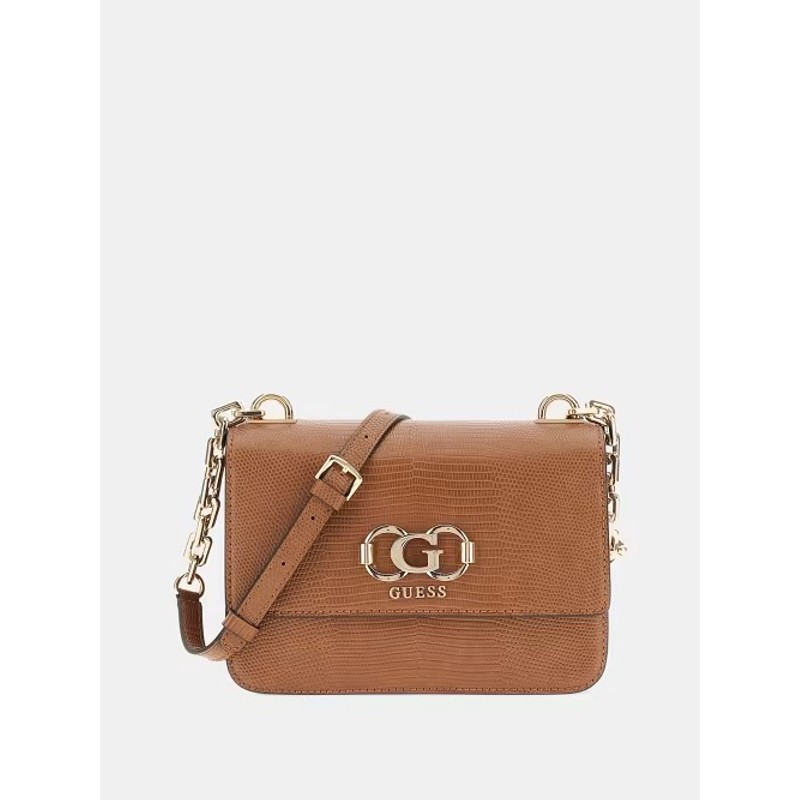 Guess Salinge Flap Kadın Omuz Çantası HWKG9624200 (HWKG9624200) Taba