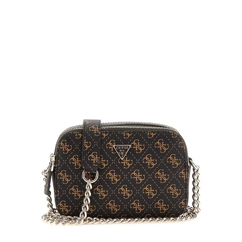 Guess Noelle II Kadın Çapraz Askılı Çanta HWQG9672140 (HWQG9672140) Kahve