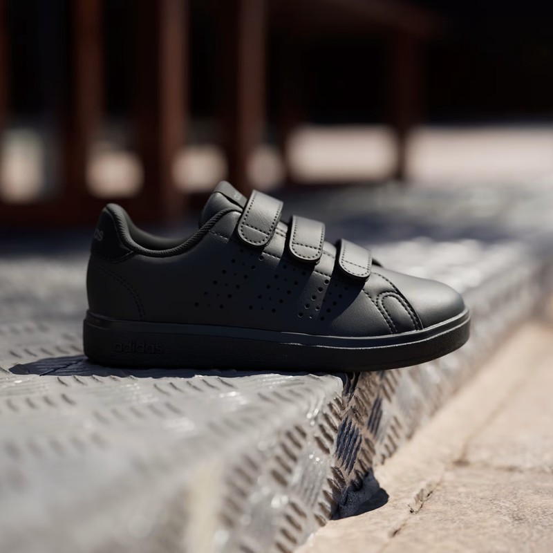 Adidas Advantage Base 2.0 Cf C Unisex Çocuk Spor Ayakkabı IE9018 (IE9018) Siyah