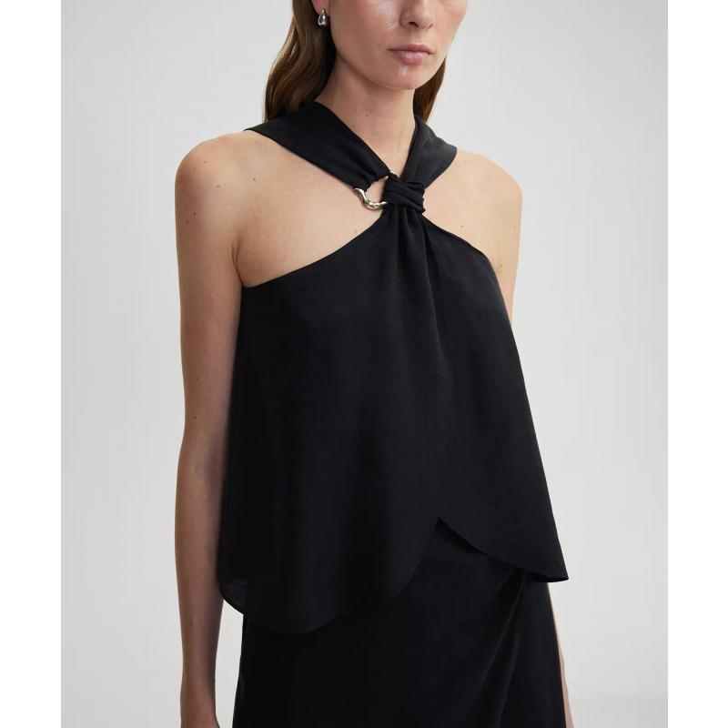 İpekyol Metal Aksesuarlı Kadın Bluz IS1250006109 (IS1250006109) İpekyol Metal Aksesuarlı Kadın Bluz IS1250006109 (IS1250006109)