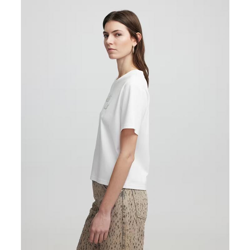 İpekyol Slogan Nakışlı Kadın T-Shirt (IS1250070102) İpekyol Slogan Nakışlı Kadın T-Shirt (IS1250070102)