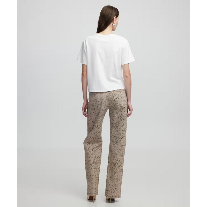 İpekyol Slogan Nakışlı Kadın T-Shirt (IS1250070102) İpekyol Slogan Nakışlı Kadın T-Shirt (IS1250070102)