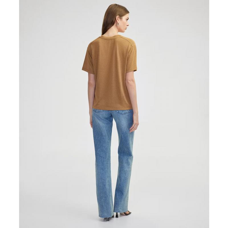 İpekyol V Yaka Kadın Basic T-shirt IS1250070169 (IS1250070169) İpekyol V Yaka Kadın Basic T-shirt IS1250070169 (IS1250070169)