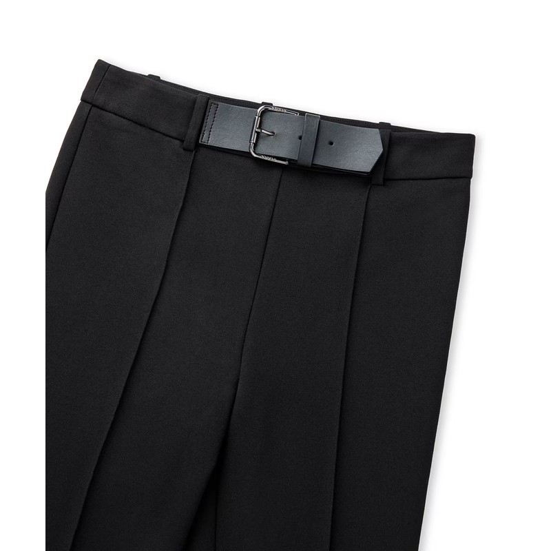 İpekyol Suni Deri Kemer Tokalı Kadın Pantolon (IW6250003156) İpekyol Suni Deri Kemer Tokalı Kadın Pantolon (IW6250003156)