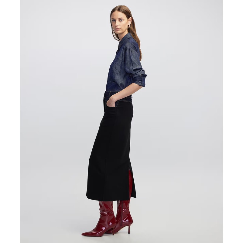 İpekyol Denim Mix Kadın Kalem Etek IW6250004071 (IW6250004071) İpekyol Denim Mix Kadın Kalem Etek IW6250004071 (IW6250004071)