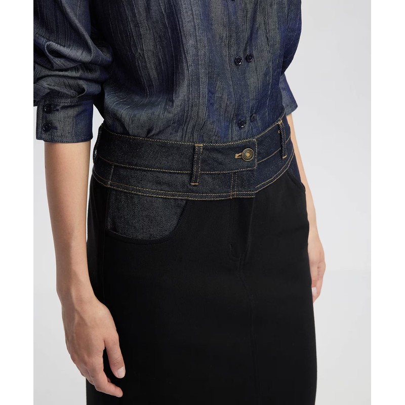 İpekyol Denim Mix Kadın Kalem Etek IW6250004071 (IW6250004071) İpekyol Denim Mix Kadın Kalem Etek IW6250004071 (IW6250004071)