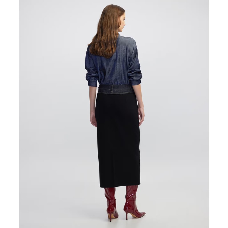 İpekyol Denim Mix Kadın Kalem Etek IW6250004071 (IW6250004071) İpekyol Denim Mix Kadın Kalem Etek IW6250004071 (IW6250004071)