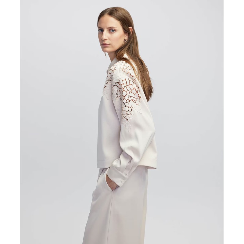 İpekyol Nakış Aplikeli Kadın Gömlek Ceket IW6250005052 (IW6250005052) İpekyol Nakış Aplikeli Kadın Gömlek Ceket IW6250005052 (IW6250005052)