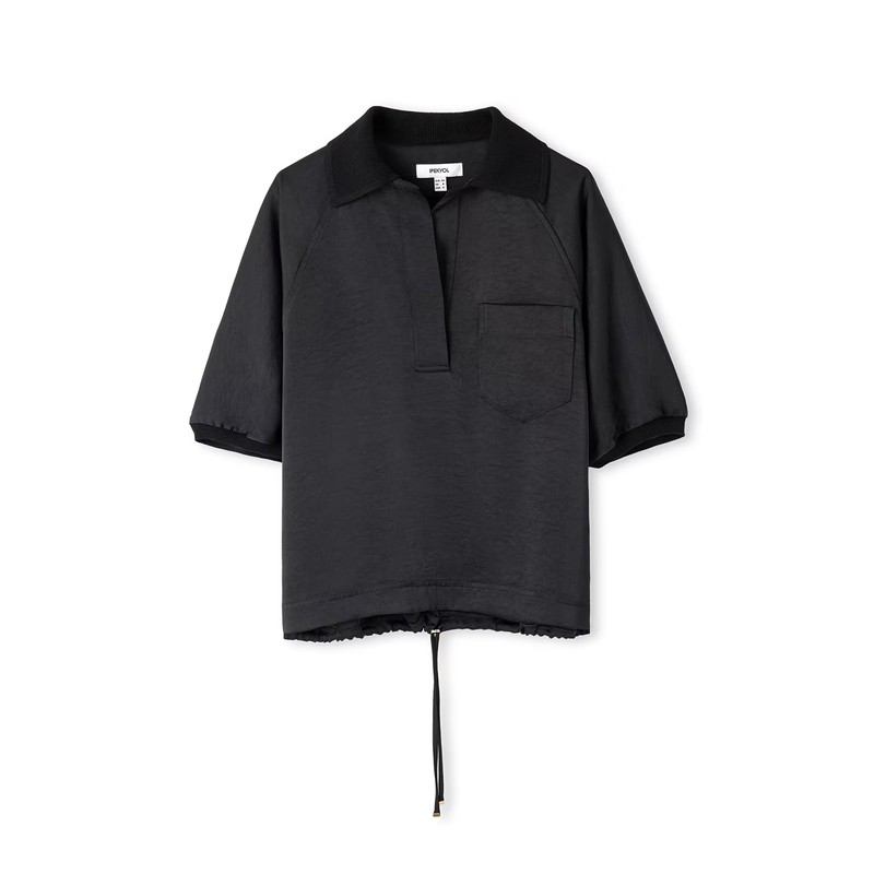 İpekyol Triko Mix Polo Yaka Kadın Bluz IW6250006037 (IW6250006037) İpekyol Triko Mix Polo Yaka Kadın Bluz IW6250006037 (IW6250006037)