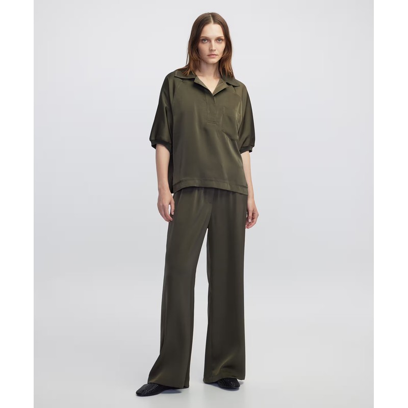 İpekyol Triko Mix Polo Yaka Kadın Bluz IW6250006037 (IW6250006037) İpekyol Triko Mix Polo Yaka Kadın Bluz IW6250006037 (IW6250006037)