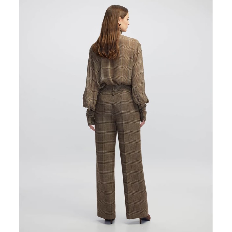 İpekyol Fularlı Ekose Desen Kadın Gömlek (IW6250025075) İpekyol Fularlı Ekose Desen Kadın Gömlek (IW6250025075)