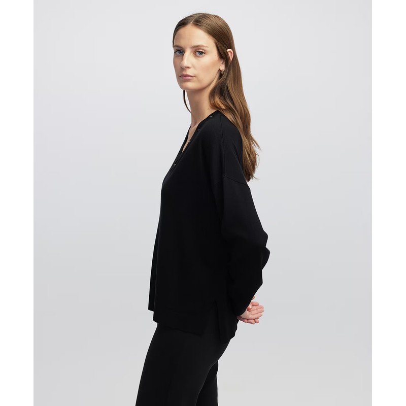 İpekyol Metal Aksesuarlı Cutout Kadın Triko (IW6250050050) İpekyol Metal Aksesuarlı Cutout Kadın Triko (IW6250050050)