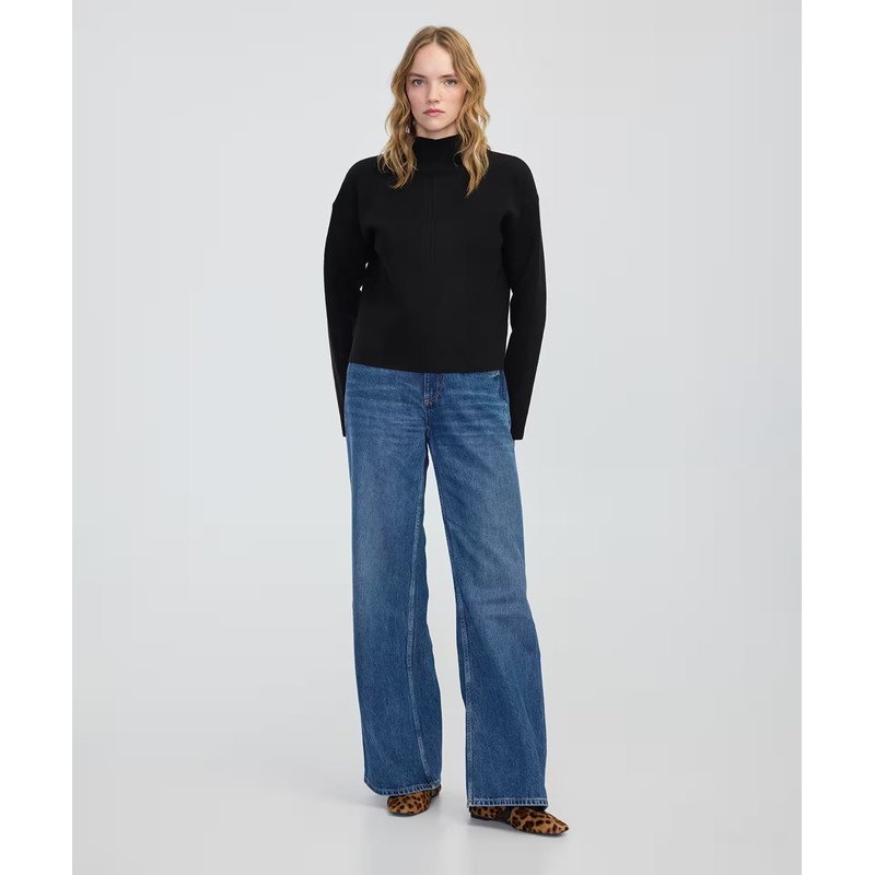 İpekyol Dik Yaka Kadın Triko (IW6250050060) İpekyol Dik Yaka Kadın Triko (IW6250050060)