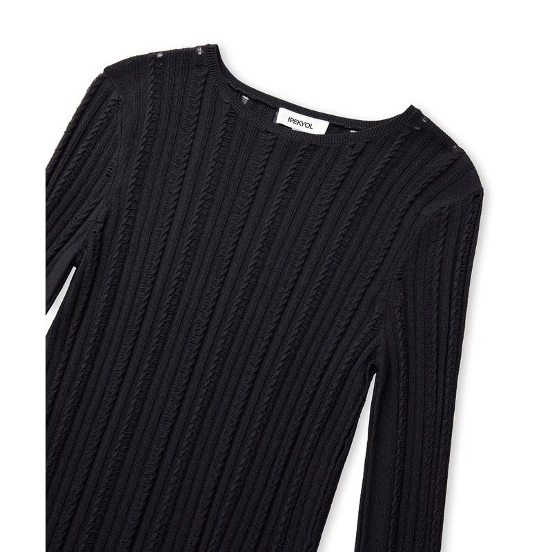 İpekyol Ajurlu Dar Kesim Kadın Triko (IW6250050391) İpekyol Ajurlu Dar Kesim Kadın Triko (IW6250050391)